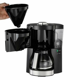 Melitta 1025-06 Look Perfection Koffiezetapparaat Zwart/RVS