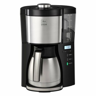 Melitta 1025-18 Look Term Timer Koffiezetapparaat RVS/Zwart