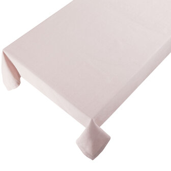 Linen&amp;More Tafelkleed 140x250 cm Indi Light Pink