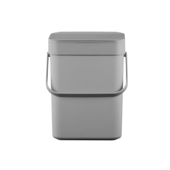 EKO Puro II Foodwaste Caddy Afvalemmer 5L Grijs