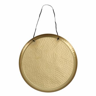 Gusta Wand-Decoratieschaal 38 cm Goud/Aluminium