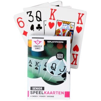 Speelkaarten Senior Extra Groot