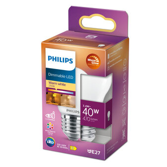 Philips Led Cl P45 Fr Wgd 40w E27