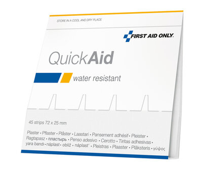 Westcott Pleisters Refill First Aid Only 45x voor AC-P44001 Waterproof 6 Stuks