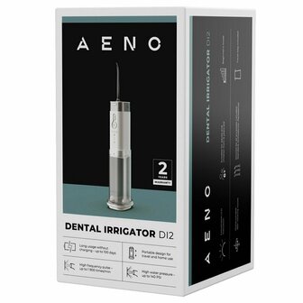 AENO ADI0002 Professionele Waterflosser Wit/Zilver