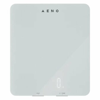 AENO AKS0001S Smart Keukenweegschaal Wit/Glas