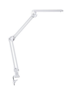 Alco AL-962-10 Bureaulamp Wit LED Met Klem 230V 7w 50cm