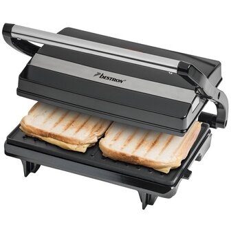 Bestron APM123Z Panini Grill Zwart