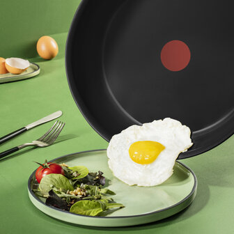 Tefal Renew Black Koekenpan 28 cm Zwart