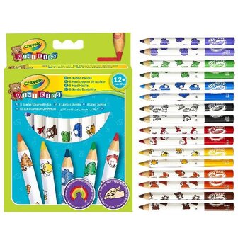 Crayola Mini Kids Kleurpotloden 8stuks