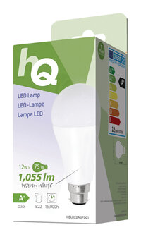 HQ LB22A67001 A67 B22 12W (75W) Led-lamp