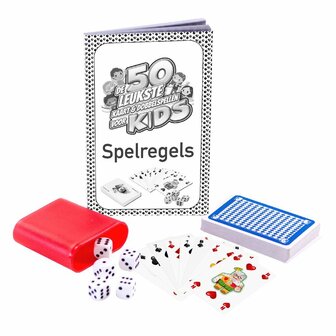 Clown Games Kids 50 Kaart&amp;Dobbel Spellen