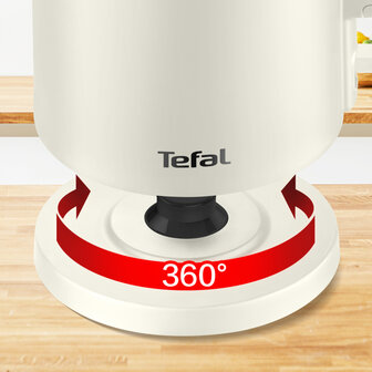 Tefal KO140A Waterkoker 1.5L 1500 Watt Wit