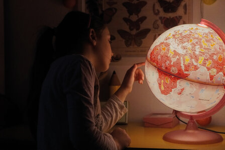 Atmosphere NR-0331IMIM-NL Globe Imaginary 30 Cm Met Verlichting