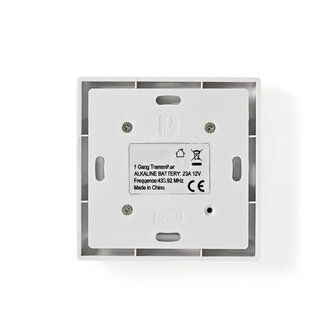 Nedis RFWS10WT Rf Smart Wandschakelaar Enkelvoudig