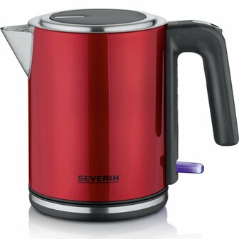 Severin WK3427 Waterkoker 1L 2400W Rood/Zwart