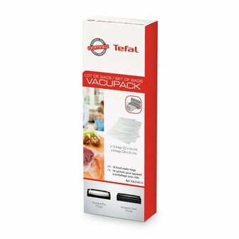 Tefal XA2540 Vacu&uuml;mzakken 18 Stuks