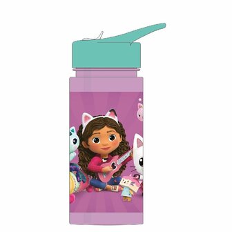 Gabby&#039;s Dollhouse Drinkfles 500 ml Roze/Groen