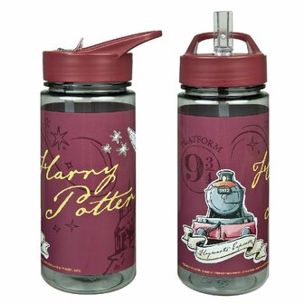 Harry Potter Drinkbeker 500 ml Rood/Transparant