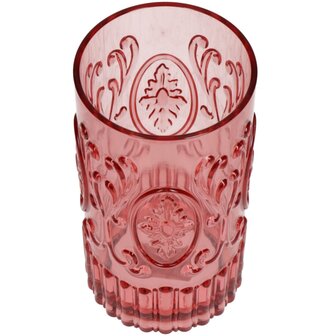 Tumbler Beker 8.2x15.2 cm Roze/Transparant