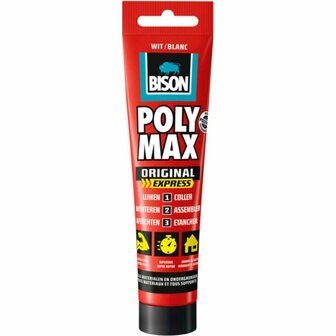 Bison Poly Max Express 165 g Wit