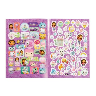 Gabby&#039;s Dollhouse Stickerboek