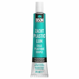 Bison Zacht Plastic Lijm 25 ml