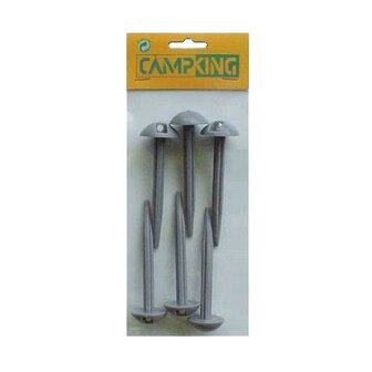 Campking 6x Grondzeilpen 10cm