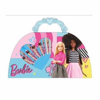 Barbie Kleurkoffer 51-delig