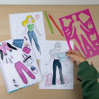 Barbie Mode Ontwerper Schetsboek