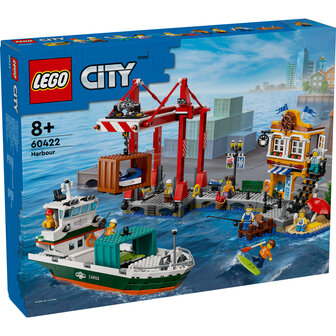 Lego 60422 City Haven Met Vrachtschip