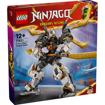 Lego 71821 Ninjago Cole&#039;s Reusachtige Drakenmecha