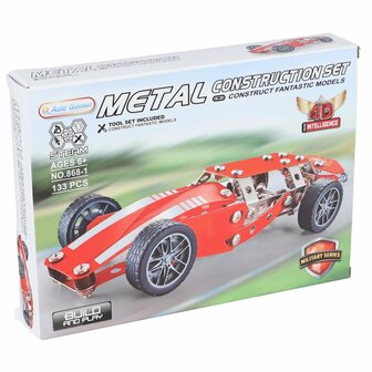 Constructieset Metalen Raceauto