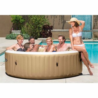 Intex 28428 PureSpa Bubble Massage Jacuzzi 6-persoons Set