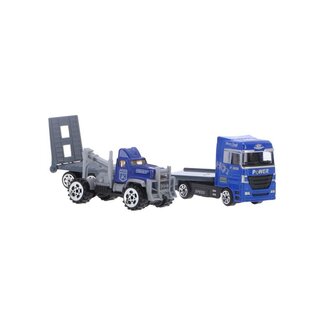 Die-Cast Transporter + Voertuig Assorti