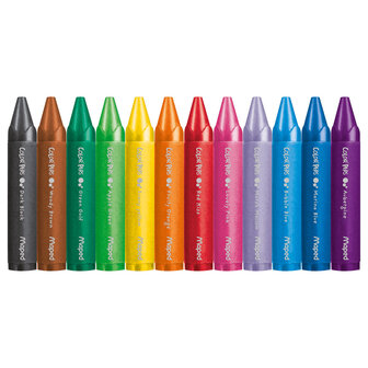 Maped Color&rsquo;Peps Jumbo Waskrijtjes 12 Kleuren