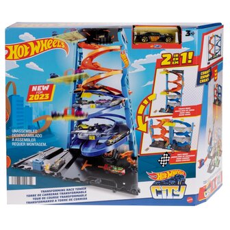 Hot Wheels City Transforming Race Tower