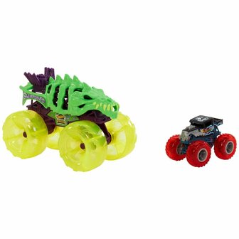 Hot Wheels Monster Truck Arena Smashers Rhinomite&#039;s Chargin&#039; Challenge