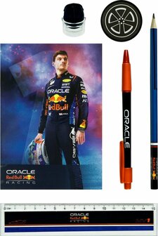 Red Bull Max Verstappen Schrijfset in Etui