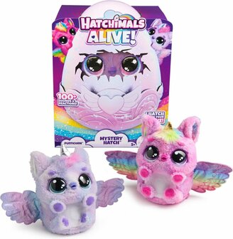 Hatchimals Alive Secret Hatch Pufficorn