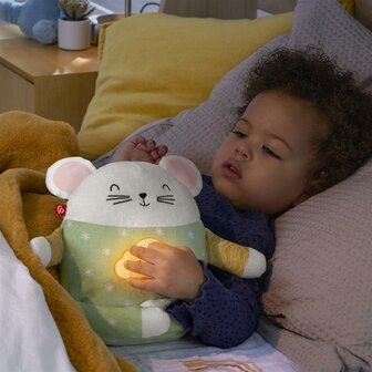 Fisher Price Meditatie Knuffel Muis + Licht en Geluid