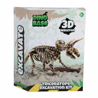 Dinobase Dino 3D Triceratops Skelet