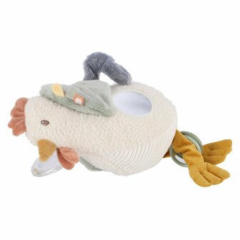 Little Dutch Farm Activiteitenknuffel Kip 25 cm