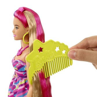 Barbie Totally Hair Pop Flower + Accessoires