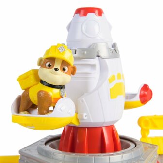 Paw Patrol Rubble &amp; Crew Launch and Spin Spaceship