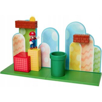 Jakks Super Mario Acorn Plains Actieset + Mario Figuur