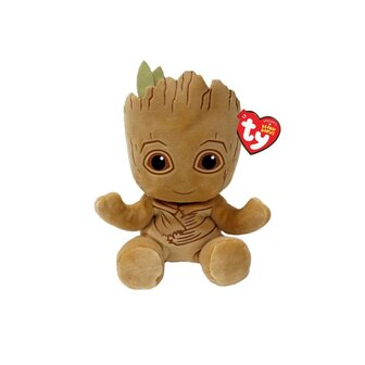 TY Beanie Babies Marvel Avengers Knuffel Groot 15 cm