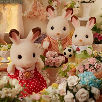 Sylvanian Families 5655 Chocolade Konijn Familie