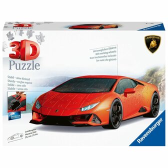 Ravensburger 3D Puzzel Lamborgini Hurac&aacute;n EVO 108 Stukjes