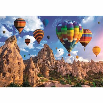 Clementoni High Quality Collection Puzzel Cappadocie Luchtballonnen 1000 Stukjes